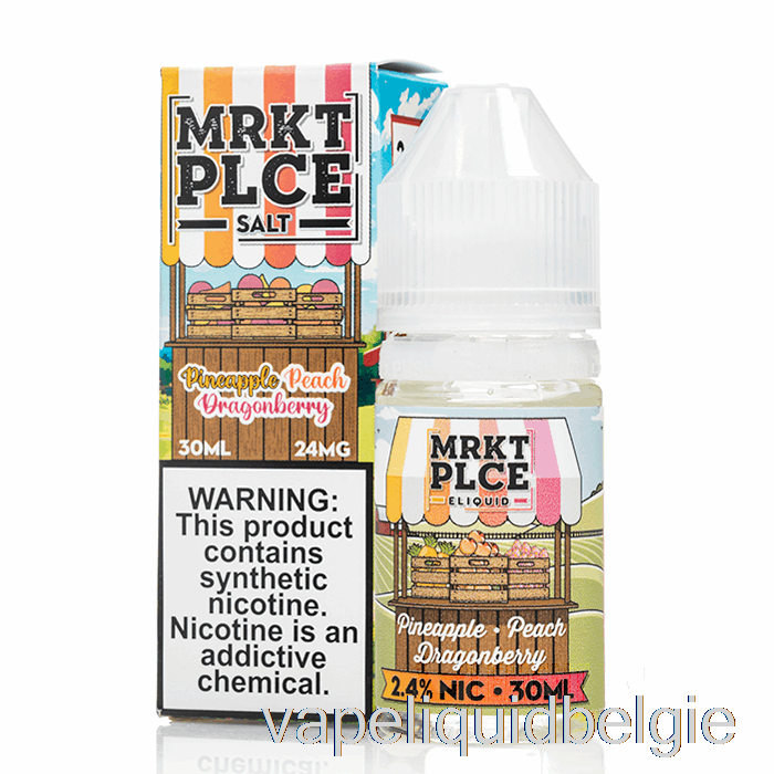 Vape Vloeibare Ananas Perzik Drakenbes - Mrkt-zouten - 30ml 24mg